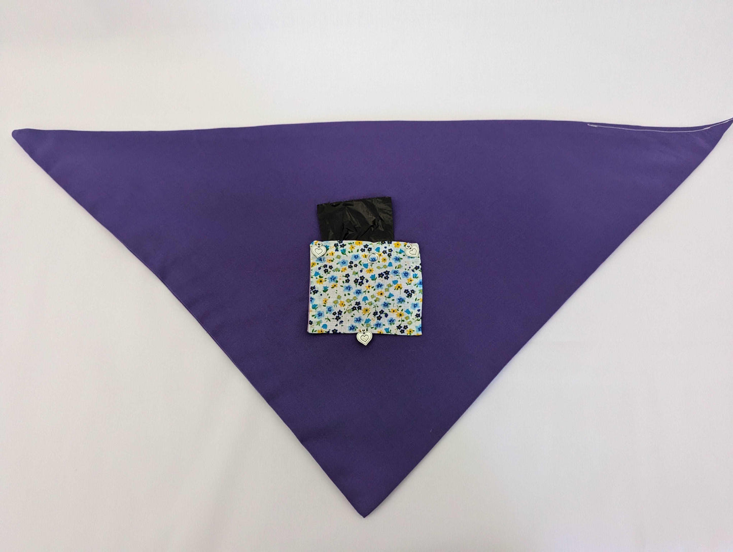 Dog Bandanas M/L - Classic Plain Purple