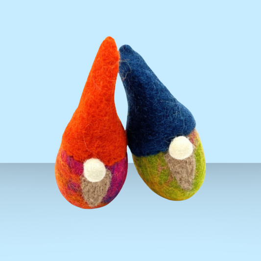 Cat Wool Gnomes 2 Pack