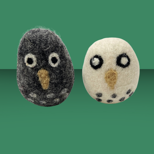 Cat Wool Owls 2 Pack