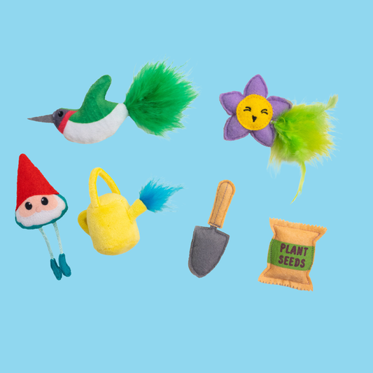 Catstages Garden Fur-ends 6 Pack