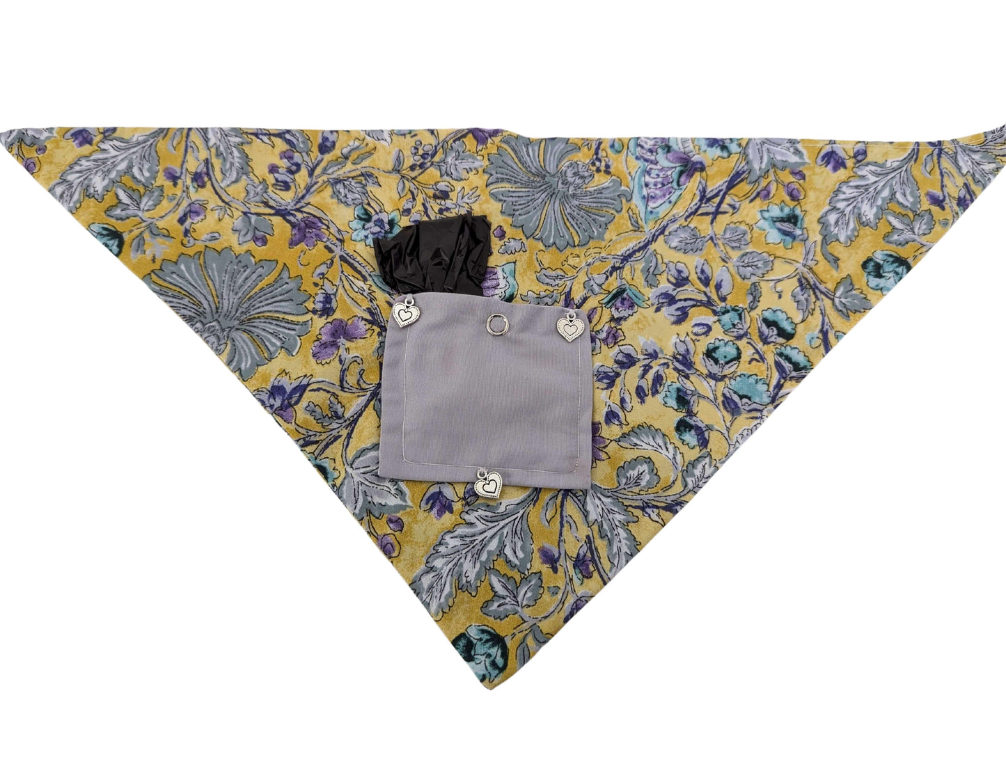 Flower Pattern - Dog Bandanas S