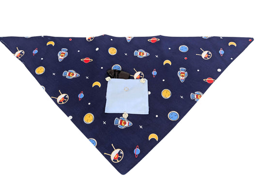 Eclectic Spot Dog Bandanas M/L