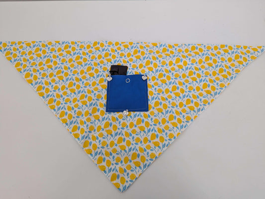 Lemon Harmony Dog Bandanas M/L