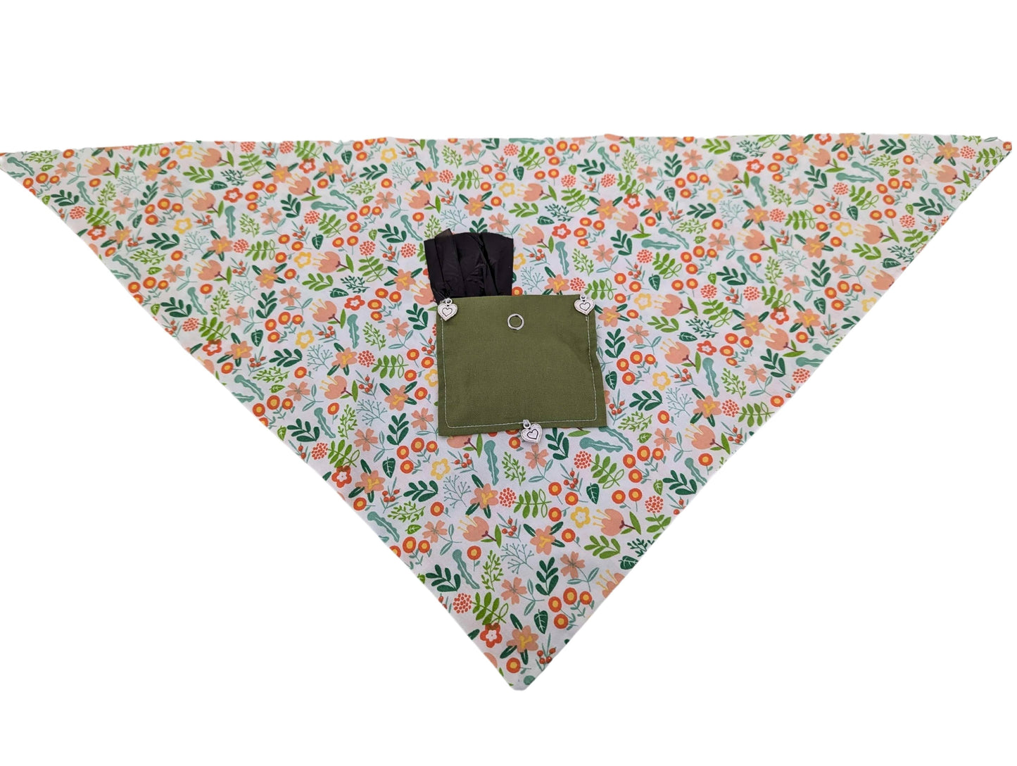 Whimsy Blooms Dog Bandanas M/L