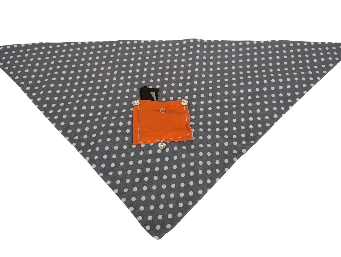 Elegant dots XL Dog Bandanas - Chic Colors