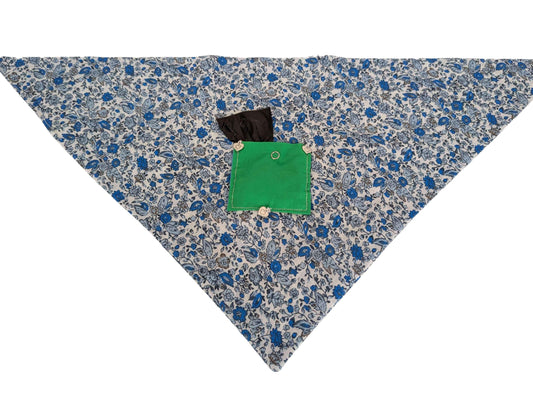 Fashionable XL Dog Bandanas - Trendy Prints