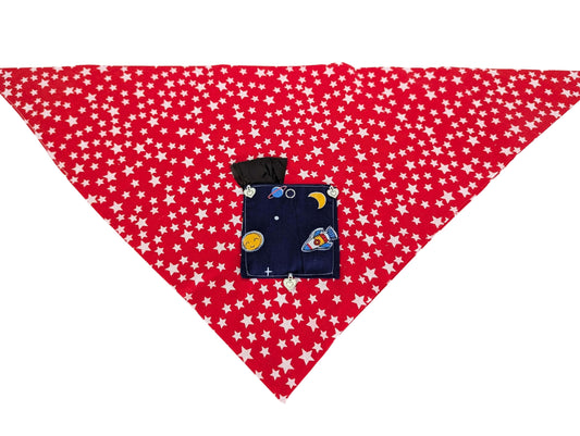 Fashionable XL Dog Bandanas - Trendy Prints