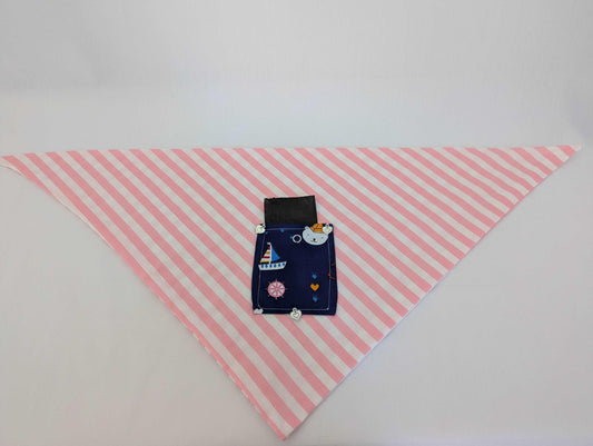 Stylish Stripe Pattern - Dog Bandanas M/L